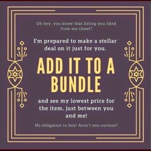 Bundle 2 or more and get at least 20% off